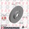 Zimmermann Brake Disc - Standard/Coated, 610371720 610371720 - alternate 2